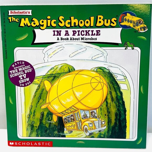 Other - The Magic School Bus in a Pickles A Book About Microbes by Nancy E. Krulik NEW